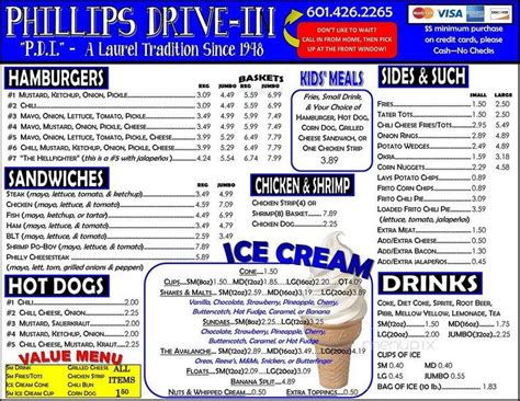 phillips drive in laurel ms